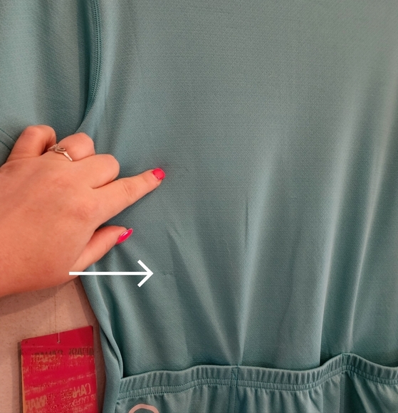 NWT Canari Women's Essential Cycling Jersey.  Robbins egg blue. Size small. - Picture 16 of 16